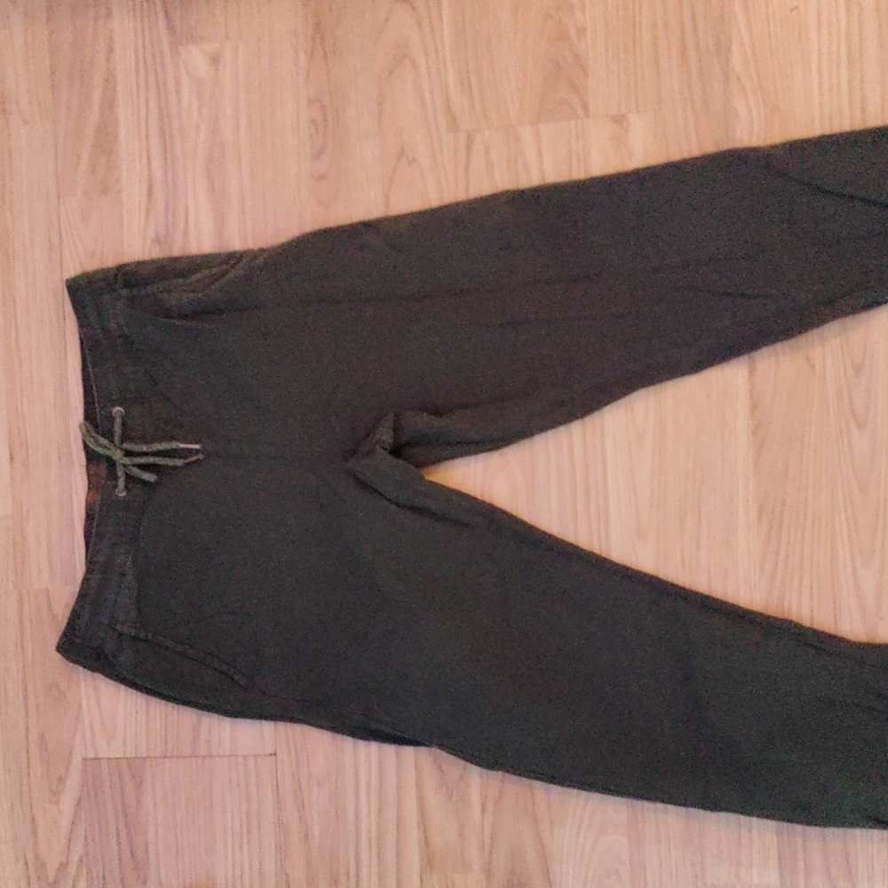 Tainted denim pants